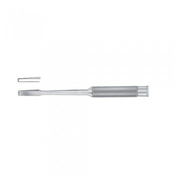 Cloward Bone Osteotome Stainless Steel, 24.5 cm - 9 3/4" Blade Width 5 mm